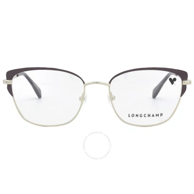 Longchamp Demo Cat Eye Ladies Eyeglasses Lo2108 602 53 In N/a