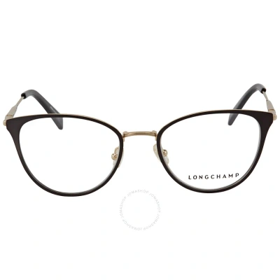 Longchamp Demo Cat Eye Ladies Eyeglasses Lo2124 001 50 In Black