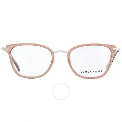 Longchamp Demo Cat Eye Ladies Eyeglasses Lo2145 272 49 In Nude