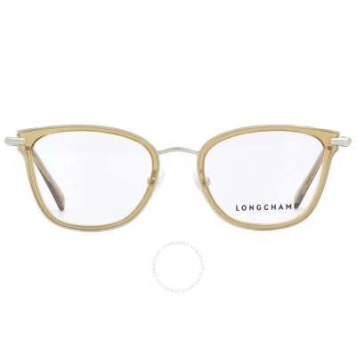 Longchamp Demo Cat Eye Ladies Eyeglasses Lo2145 740 49 In Neutral