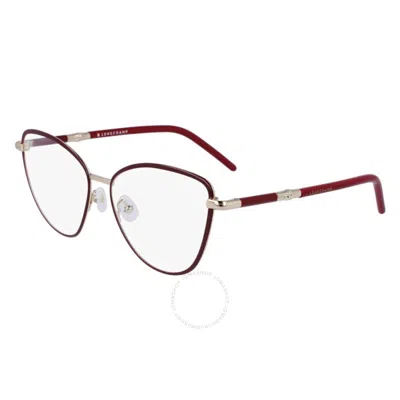 Longchamp Demo Cat Eye Ladies Eyeglasses Lo2156 734 54 In Multi