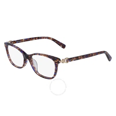Longchamp Demo Cat Eye Ladies Eyeglasses Lo2633 625 51 In Black