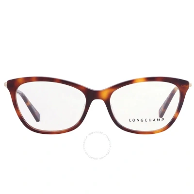 Longchamp Demo Cat Eye Ladies Eyeglasses Lo2670l 214 52 In N/a