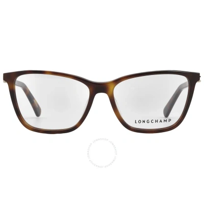 Longchamp Demo Cat Eye Ladies Eyeglasses Lo2685 230 54 In White