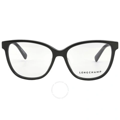 Longchamp Demo Cat Eye Ladies Eyeglasses Lo2687 001 53 In Black