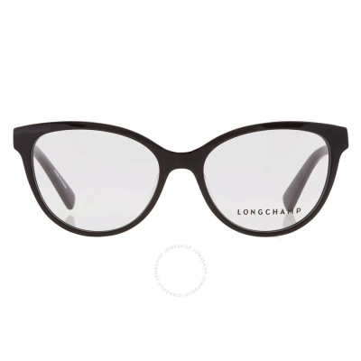 Longchamp Demo Cat Eye Ladies Eyeglasses Lo2688 001 52 In Black