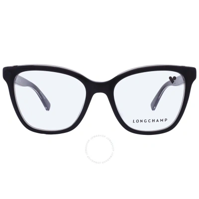 Longchamp Demo Cat Eye Ladies Eyeglasses Lo2689 001 53 In Black