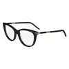 Longchamp Demo Cat Eye Ladies Eyeglasses Lo2727 001 53 In Black
