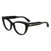 Longchamp Demo Cat Eye Ladies Eyeglasses Lo2771 001 52 In Black