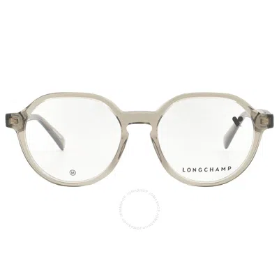 Longchamp Demo Geometric Ladies Eyeglasses Lo2730 200 51 In Gray