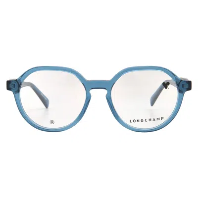 Longchamp Demo Geometric Ladies Eyeglasses Lo2730 400 51 In Blue