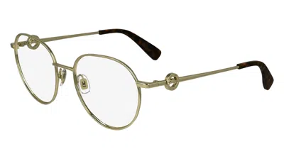 Longchamp Demo Oval Ladies Eyeglasses Lo2165 N 710 52 In Gold