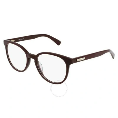Longchamp Demo Oval Ladies Eyeglasses Lo2679 604 51 In N/a
