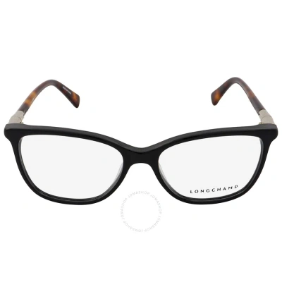 Longchamp Demo Rectangular Ladies Eyeglasses Lo2603 001 54 In Black