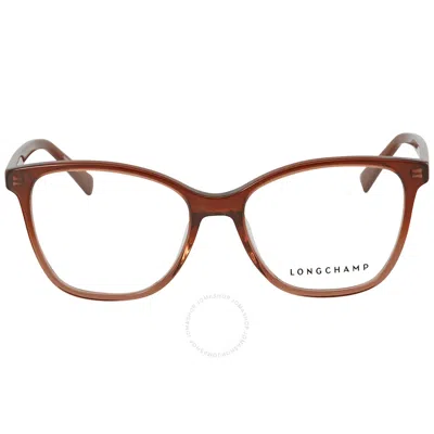 Longchamp Demo Rectangular Ladies Eyeglasses Lo2665 211 52 In N/a