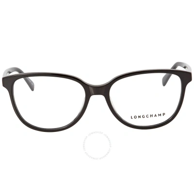 Longchamp Demo Rectangular Ladies Eyeglasses Lo2666 001 54 In Burgundy