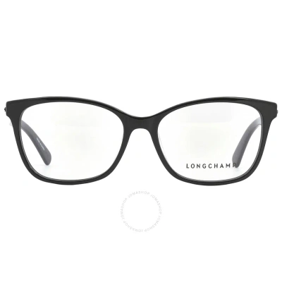 Longchamp Demo Rectangular Ladies Eyeglasses Lo2680 001 54 In Black