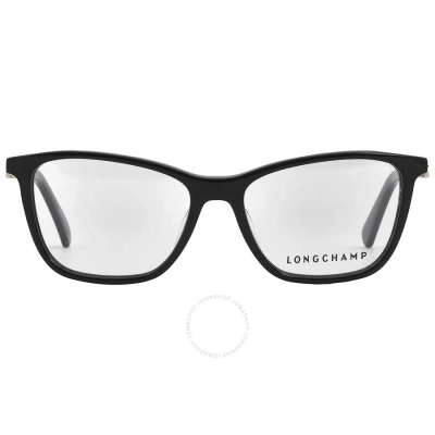 Longchamp Demo Rectangular Ladies Eyeglasses Lo2685 001 51 In Black