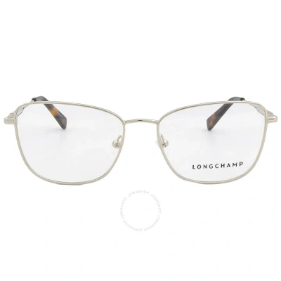 Longchamp Demo Square Ladies Eyeglasses Lo2141 714 53 In Gold