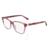 Longchamp Demo Square Ladies Eyeglasses Lo2659 617 51