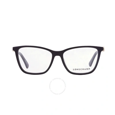 Longchamp Demo Square Ladies Eyeglasses Lo2685 001 54 In Black