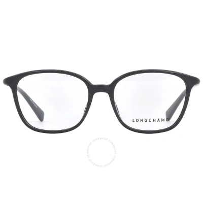 Longchamp Demo Square Ladies Eyeglasses Lo2706 001 52 In Black