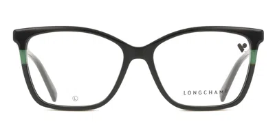 Longchamp Demo Square Ladies Eyeglasses Lo2741 N 001 52 In ["black"]