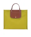 Longchamp Double-handle Handbag In Yellow