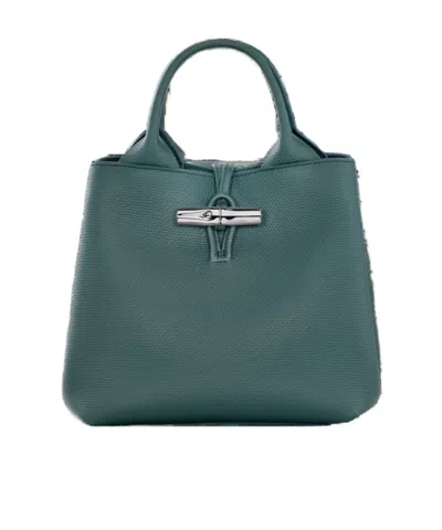 Longchamp Le Roseau Shoulder Bag In Cedar Color