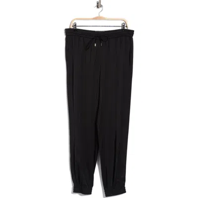 Longchamp Drawstring Jogger Pants In Black
