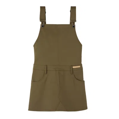 Longchamp Dress In Artichaut