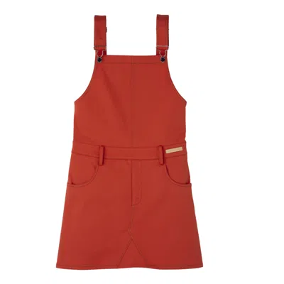 Longchamp Dress In Tomate