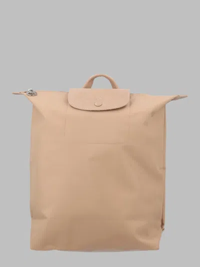 Longchamp Elegant Backpack For Women - Perfect For Fw26 Season In Sand