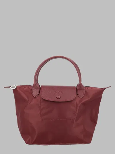 Longchamp Elegant Mini Handbag In Burgundy