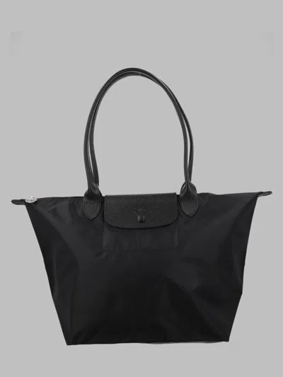 Longchamp Elegant Shoulder Bag For Women - Mini Size In Black