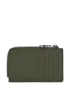 Longchamp Embossed Leather Cardholder