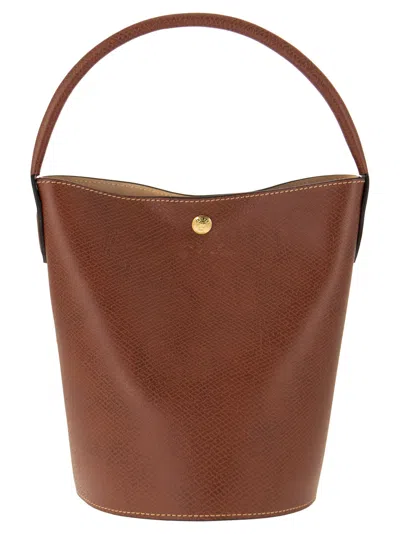 Longchamp Épure Bucket Bag In Brown