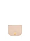 Longchamp `epure` Card Holder In Beige