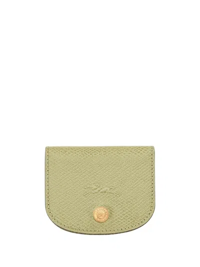 Longchamp `epure` Card Holder In Green