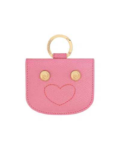 Longchamp Epure Card Holder In Pink