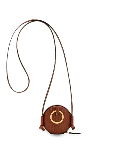 Longchamp Épure Coin Purse With Cord In Brown