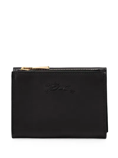 Longchamp Épure Compact Wallet In Black