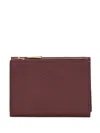 Longchamp Épure Compact Zip Wallet In Red