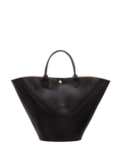 Longchamp `epure` Extra Large Tote Bag In Black  