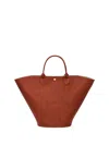 Longchamp Borsa Shopping Xl U00c9pure In Brown