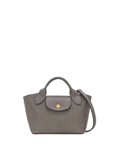 Longchamp `epure` Extra Small Tote In Gray