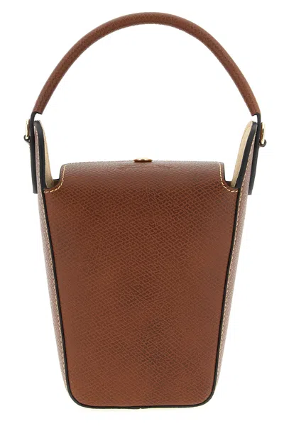 Longchamp 'épure' Handbag In Brown