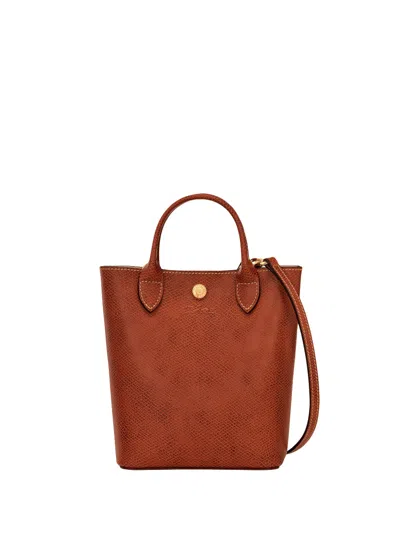 Longchamp `epure` Handbag In Brown