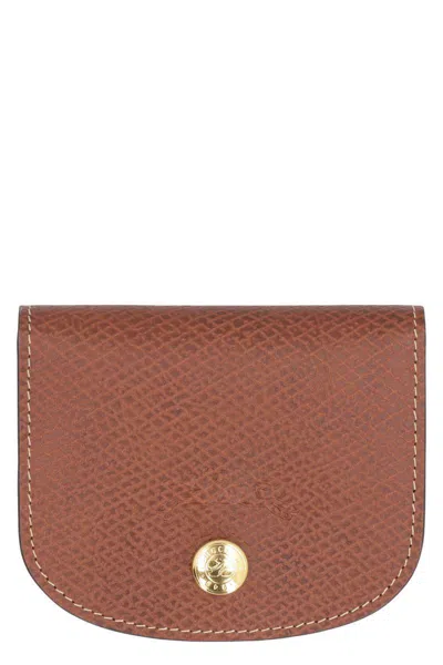 Longchamp Épure Leather Card Holder