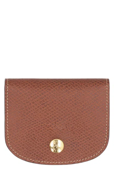 Longchamp Épure Leather Card Holder